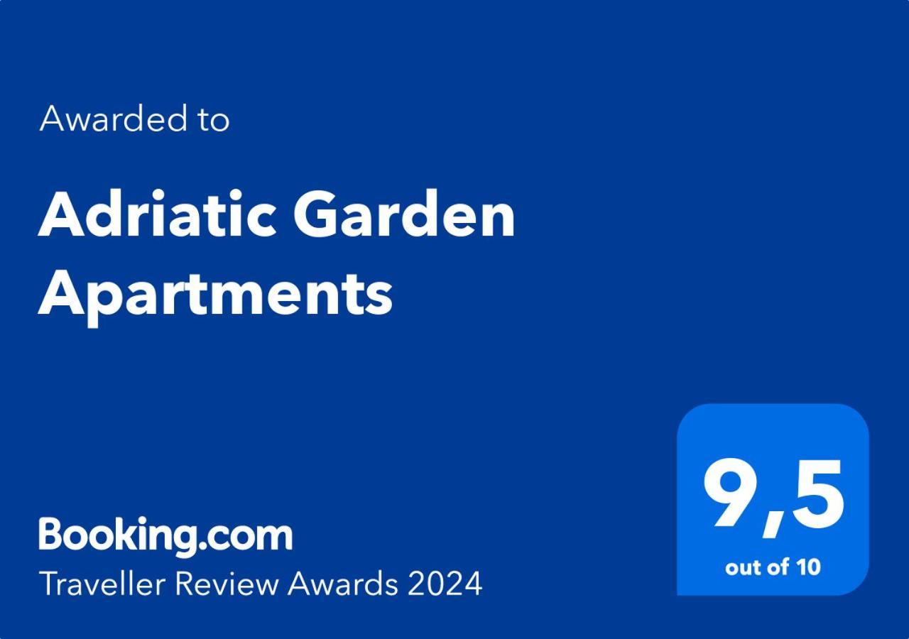 Adriatic Garden Apartments أوكغوك غورنيي المظهر الخارجي الصورة