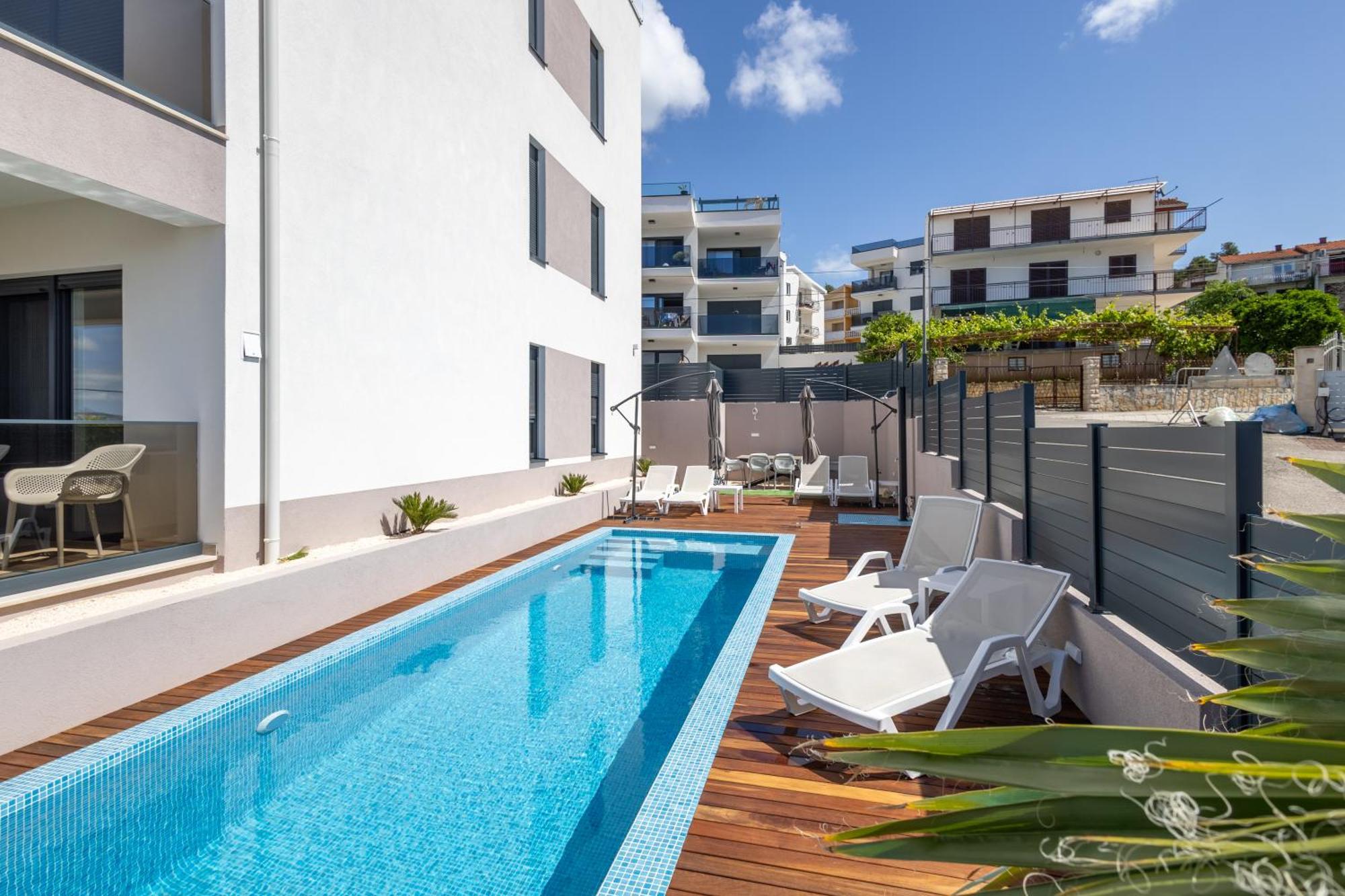 Adriatic Garden Apartments أوكغوك غورنيي المظهر الخارجي الصورة